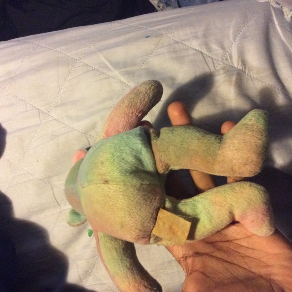 9inch peace bear beanie baby - Picture 2 of 2